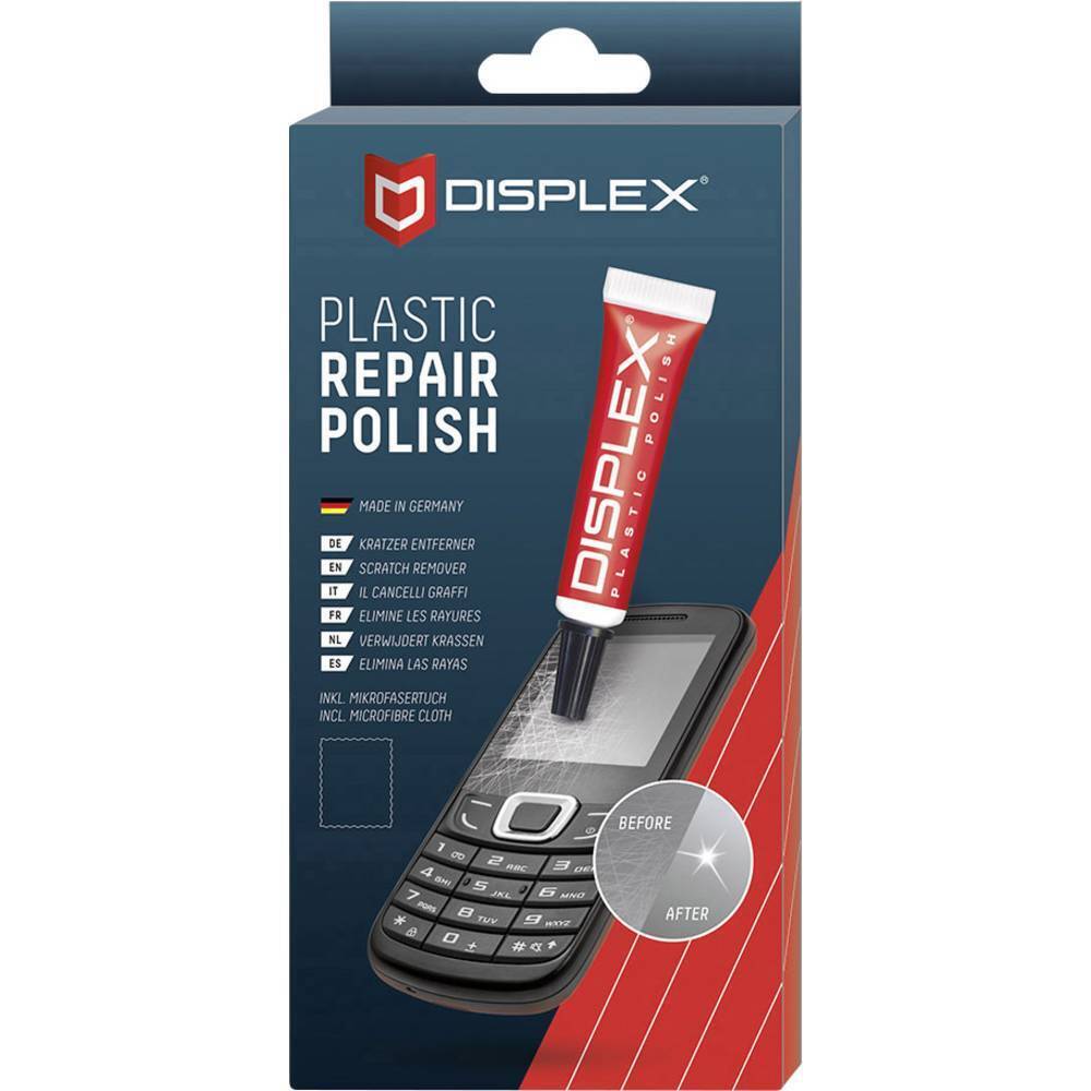 Plastica DISPLEX lucido di riparazione per cellulare display graffi