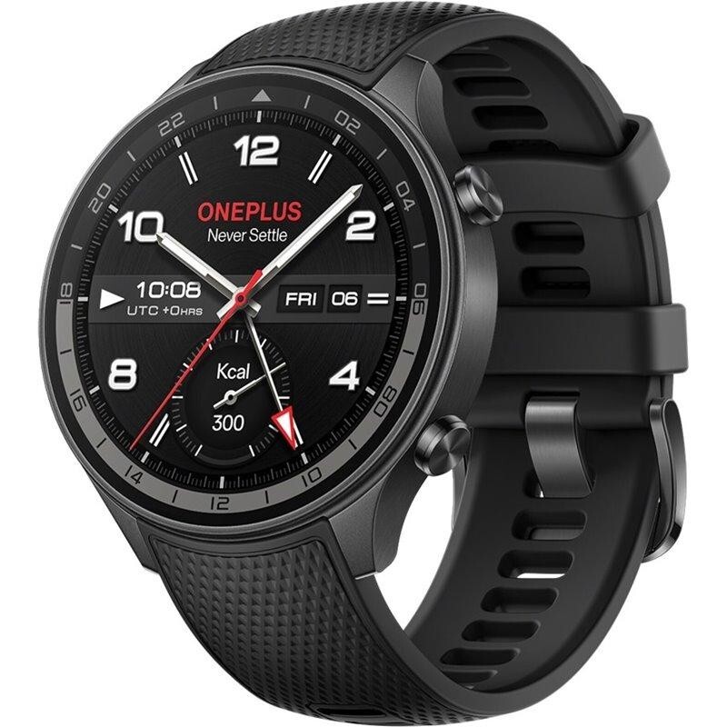OnePlus Watch 2R Smartwatch AMOLED GPS Cardio Impermeabile WearOS Google Nero