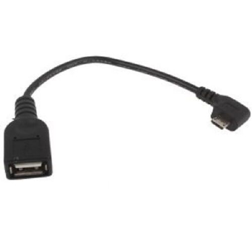Cavo USB Femmina A Micro USB Gomito OTG 30 CM per Google Nexus 7 Nexus 10