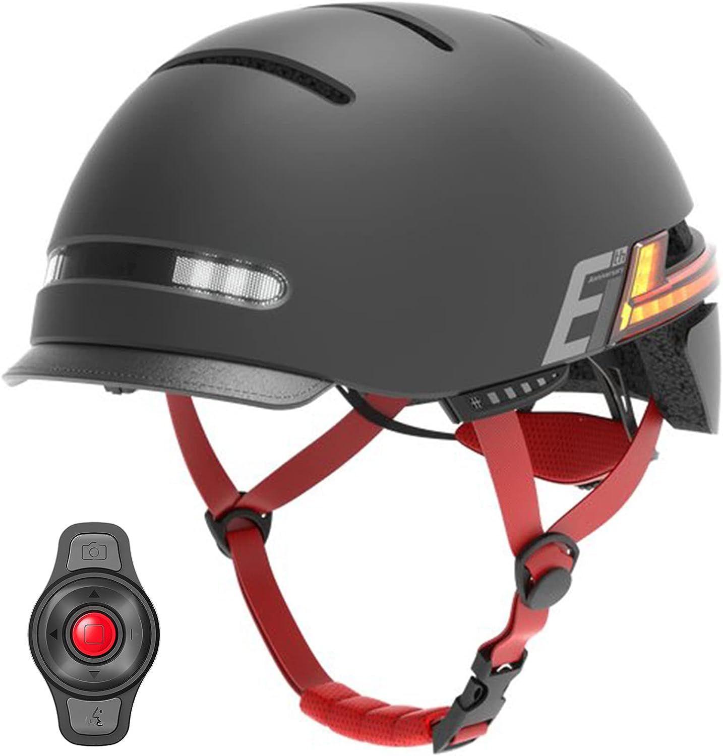 12216181 Casco bici e monopatt Smart Livall BH51M NSO Nero - Taglia L