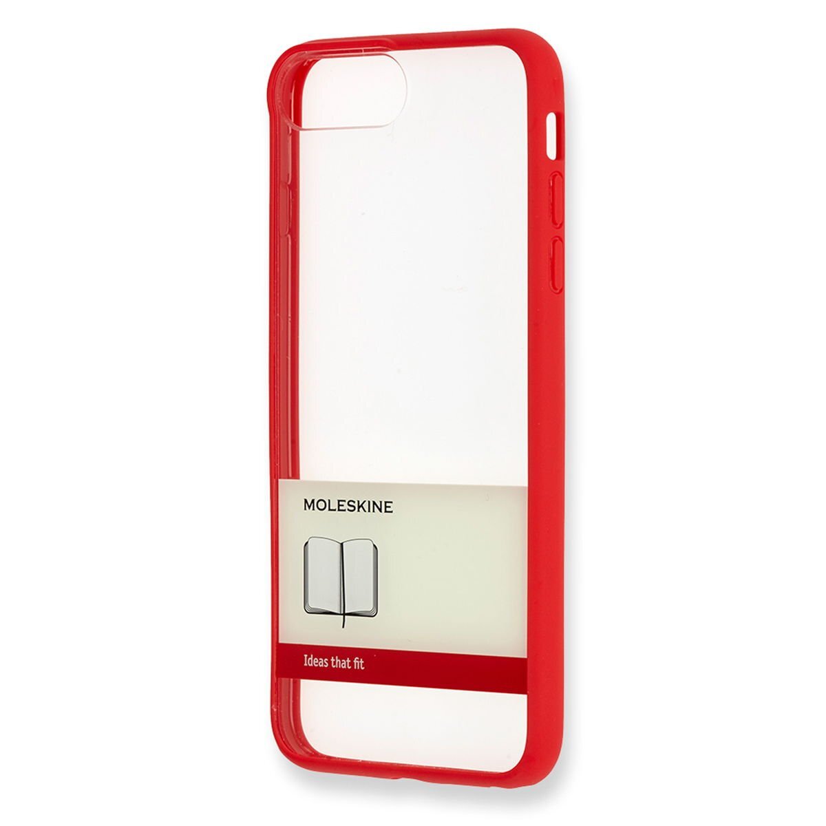 Moleskine Transparent Hard Case with Elastic Band Graphic - Hard Case for iPhone