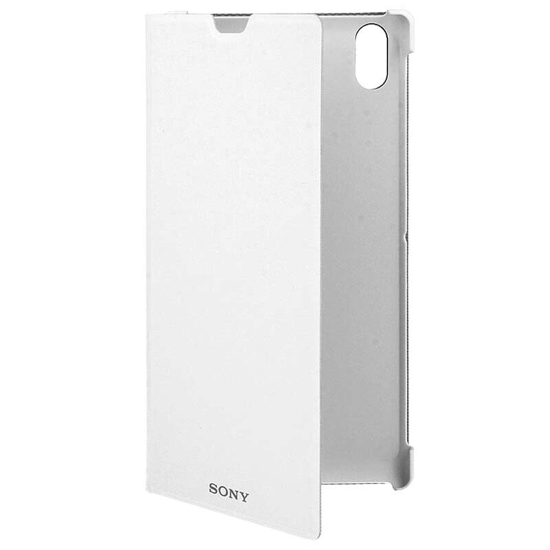 Sony Custodia Style Cover Stand Originale per XPERIA T3 Bianco Case SCR16
