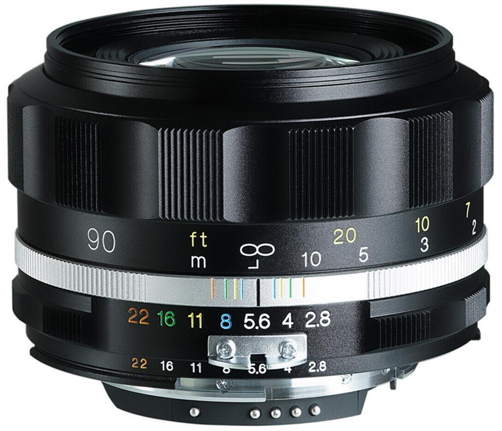 Voigtländer apo-Skopar 2.8/90mm SLII-S Nero Per Nikon F (1726934658)