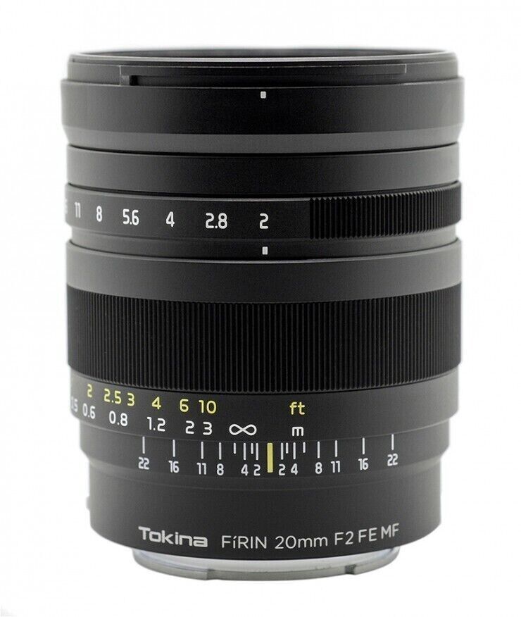 Tokina Firin 20mm f.2 FE MF per SONY E-Mount