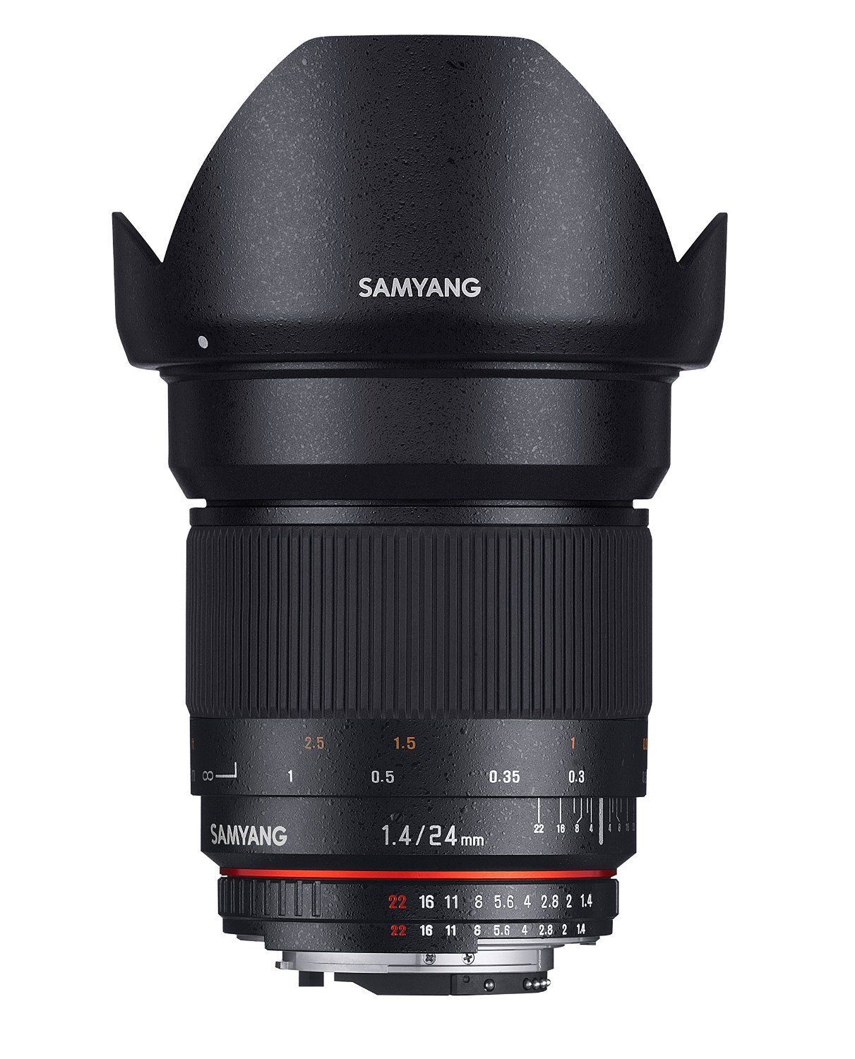 Obiettivo Samyang 24mm f/1.4 ED AS UMC x Sony E-mount Lens