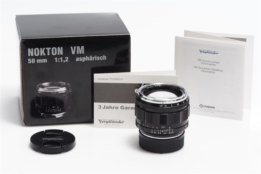 Voigtländer Nokton 1.2/50mm VM Asph. Nero Per Leica M (1726928347)