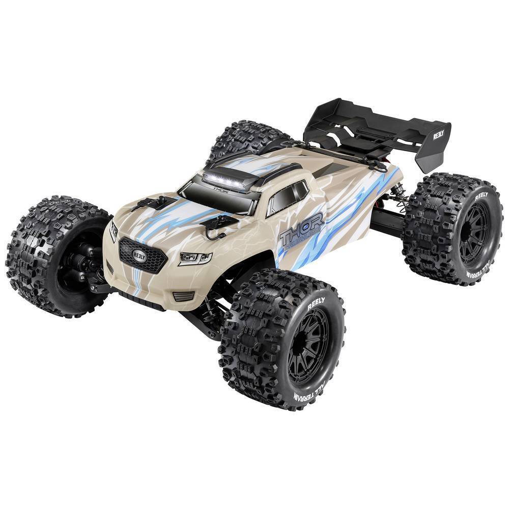Reely Thor Grigio gesso Brushless 1:10 Automodello Elettrica Monstertruck 4WD