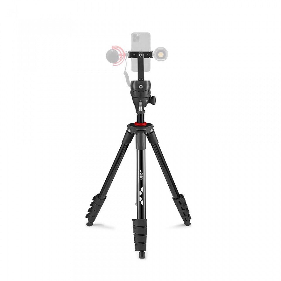 Joby Treppiede JB01762-BWW COMPACT Black e Red