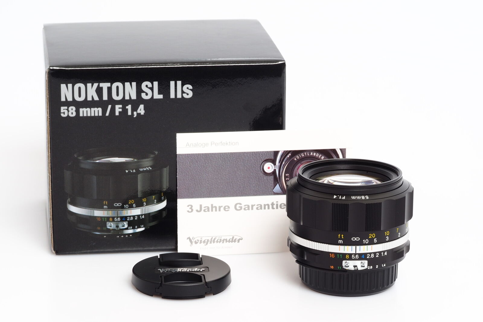 Voigtländer Nokton 1.4/58mm SLII-S Ais Nero Nikon F-Mount (1726927390)