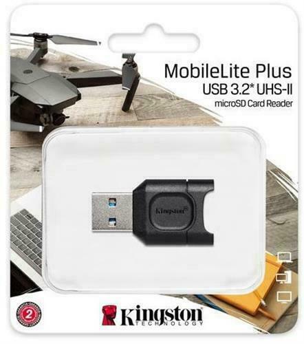 Kingston Mobilelite Plus Scheda MICROSD Lettore USB 3.2 Ush-Ii Connector Mlpm-Uk