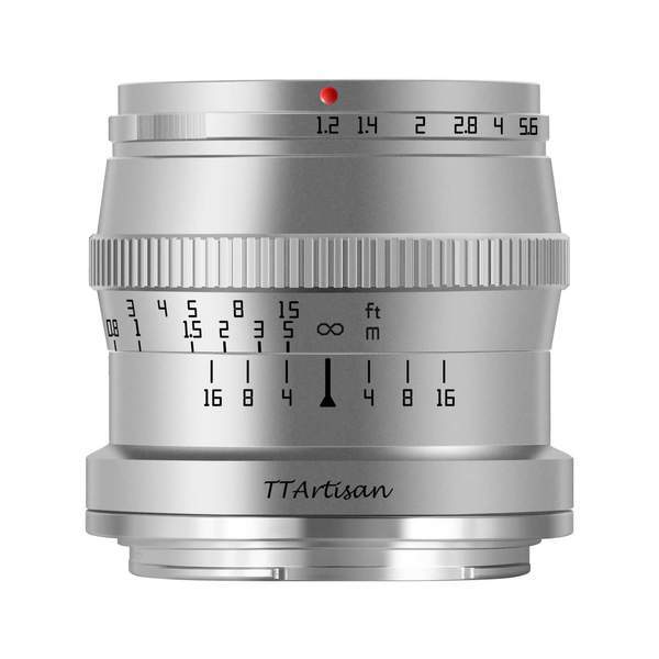 Ttartisan 1.2/50mm Chrome F. Fuji x Fx Mount (1726936215)