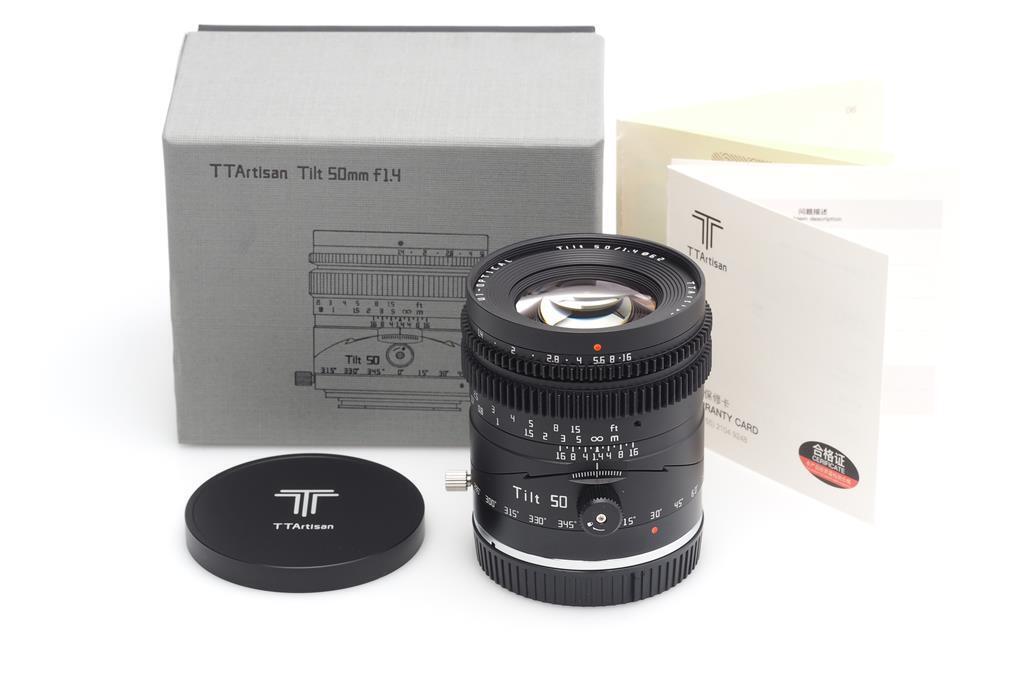 Ttartisan 1.4/50mm Black Tilt F. Fuji X (1726938420)