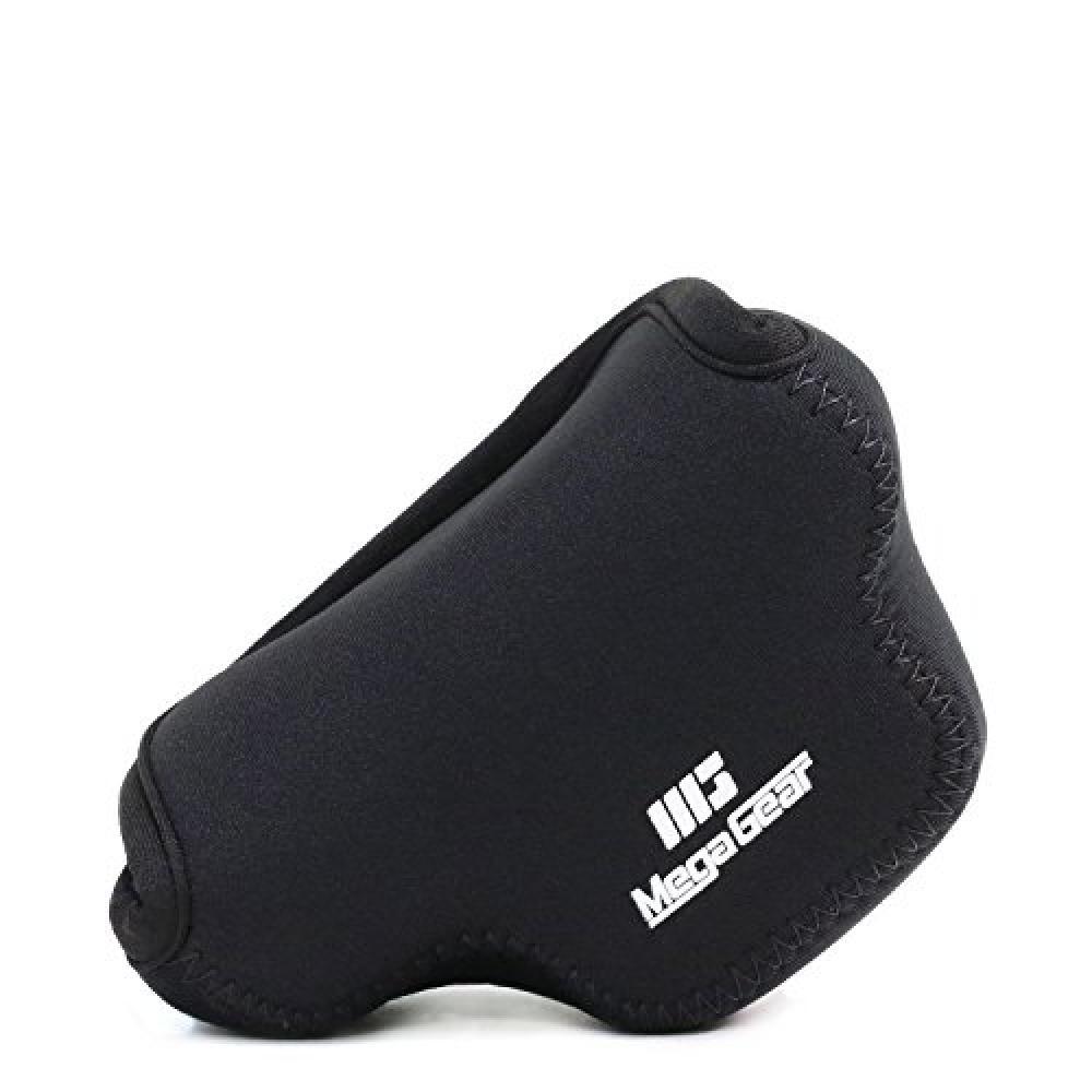 MegaGear Custodia in Neoprene Per Panasonic GM1 con 12-32mm, Nero - NUOVO
