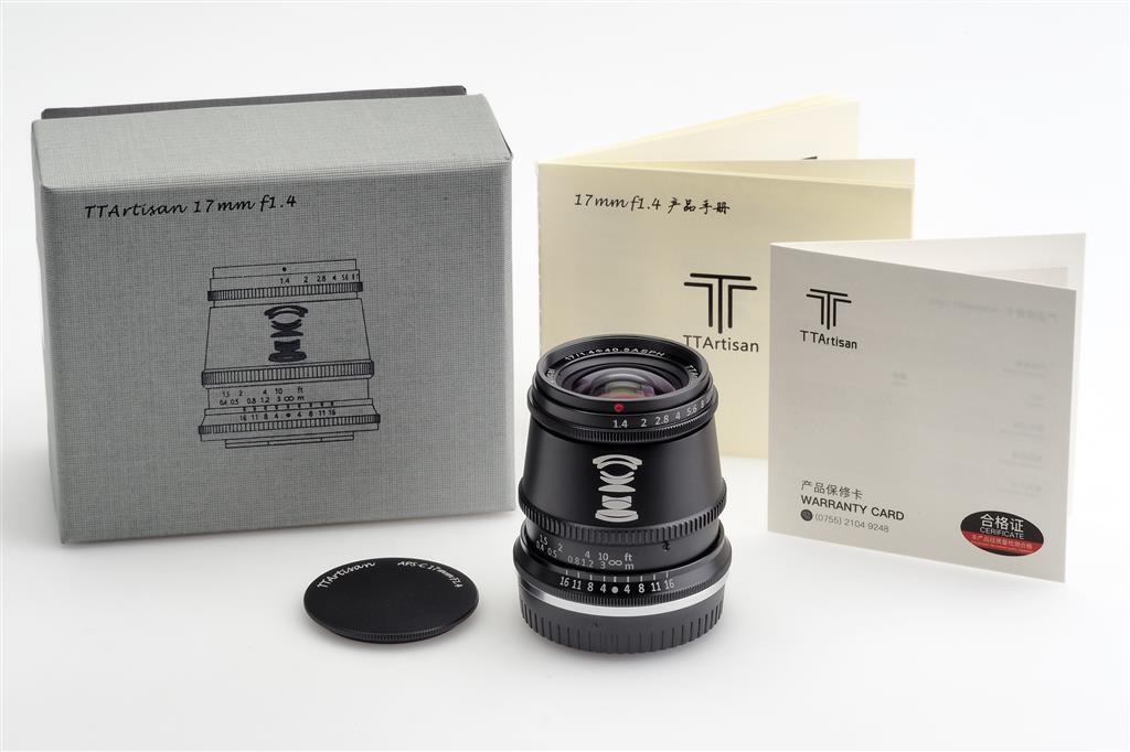 Ttartisan 1.4/17mm Black F. Leica L Mount Aps-c (1726934386)