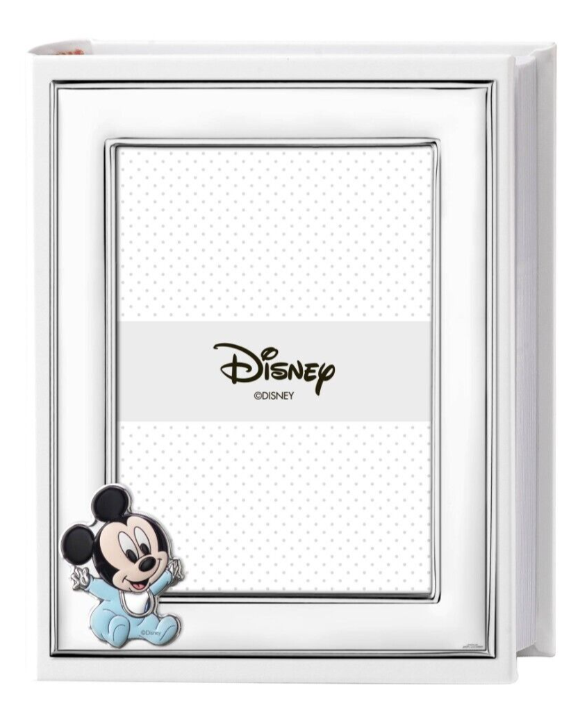 ALBUM PORTAFOTO DISNEY BIMBO MICKEY VALENTI ARGENTO BR104/2