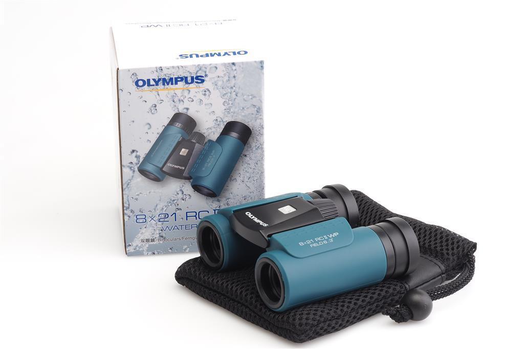 Olympus 8x21 RC II Wp Fernglas Blau Blue Waterproof (1726936790)