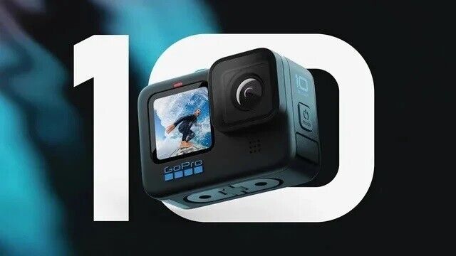 GoPro HERO10 Black 5.3K UHD Action Camera