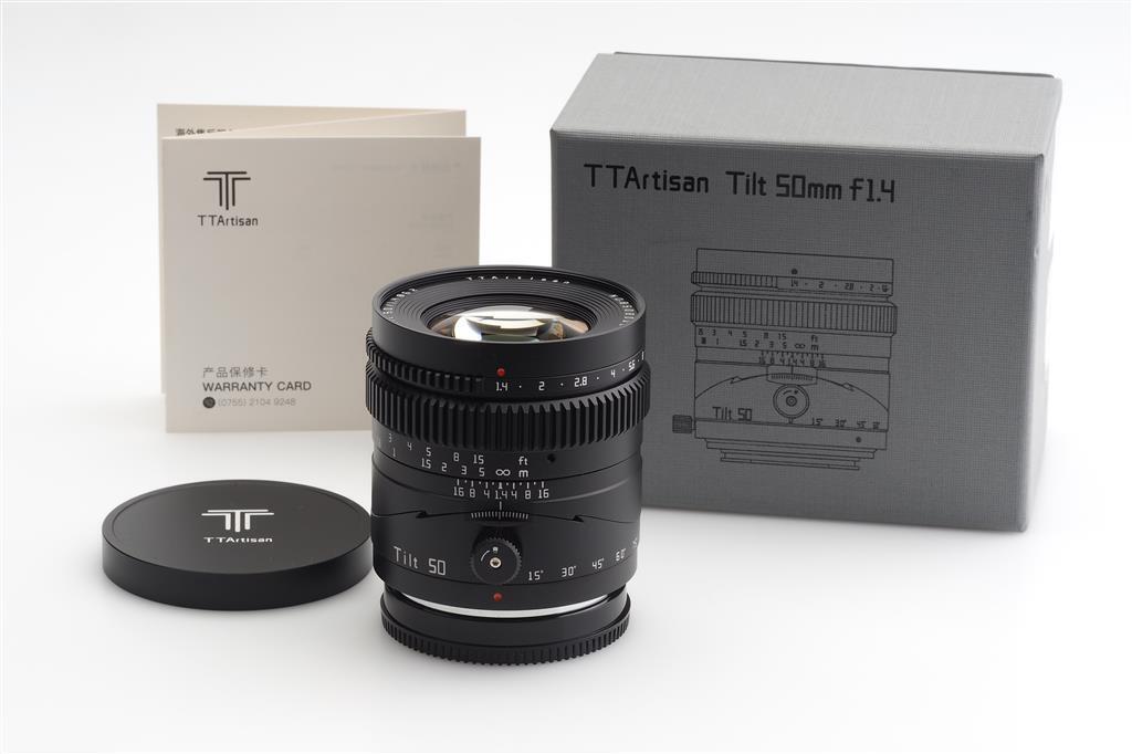 TTArtisan 1.4/50mm Nero Inclinazione Per Sony E Full Telaio (1726937707)