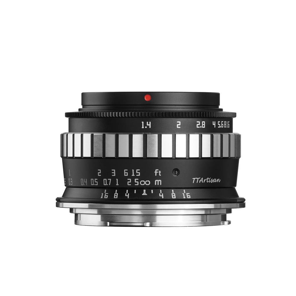 Ttartisan 1.4/23mm Black/Chrome F. Canon EOS R (1726937694)