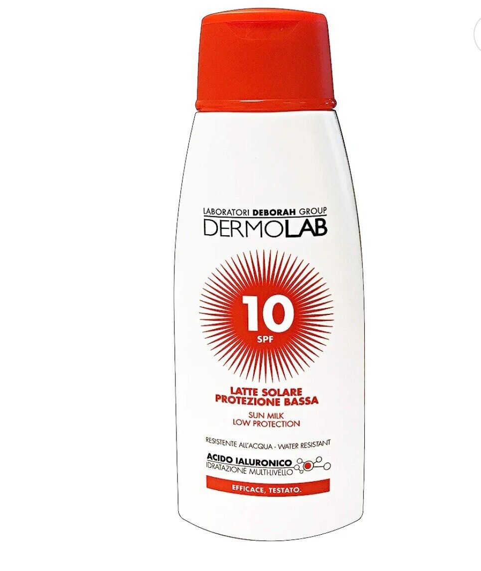 Latte Solare Protezione Bassa Dermolab spf 10