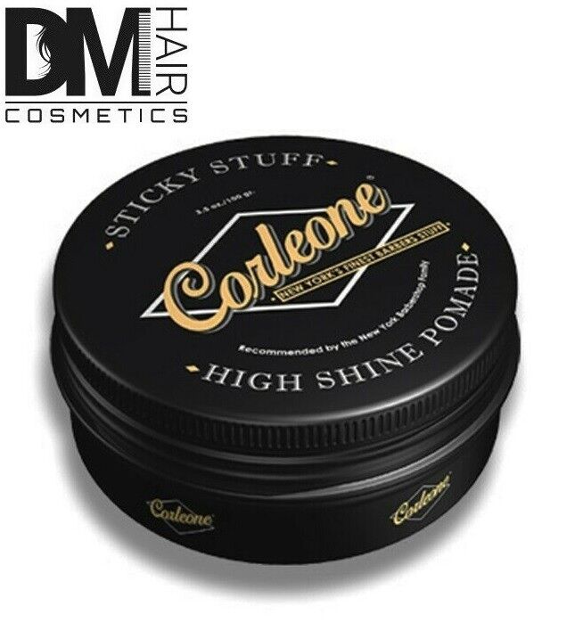 CORLEONE STICKY STUFF CERA ALL'ACQUA 100gr 3.5oz 100ml HIGH SHINE POMADE NEW