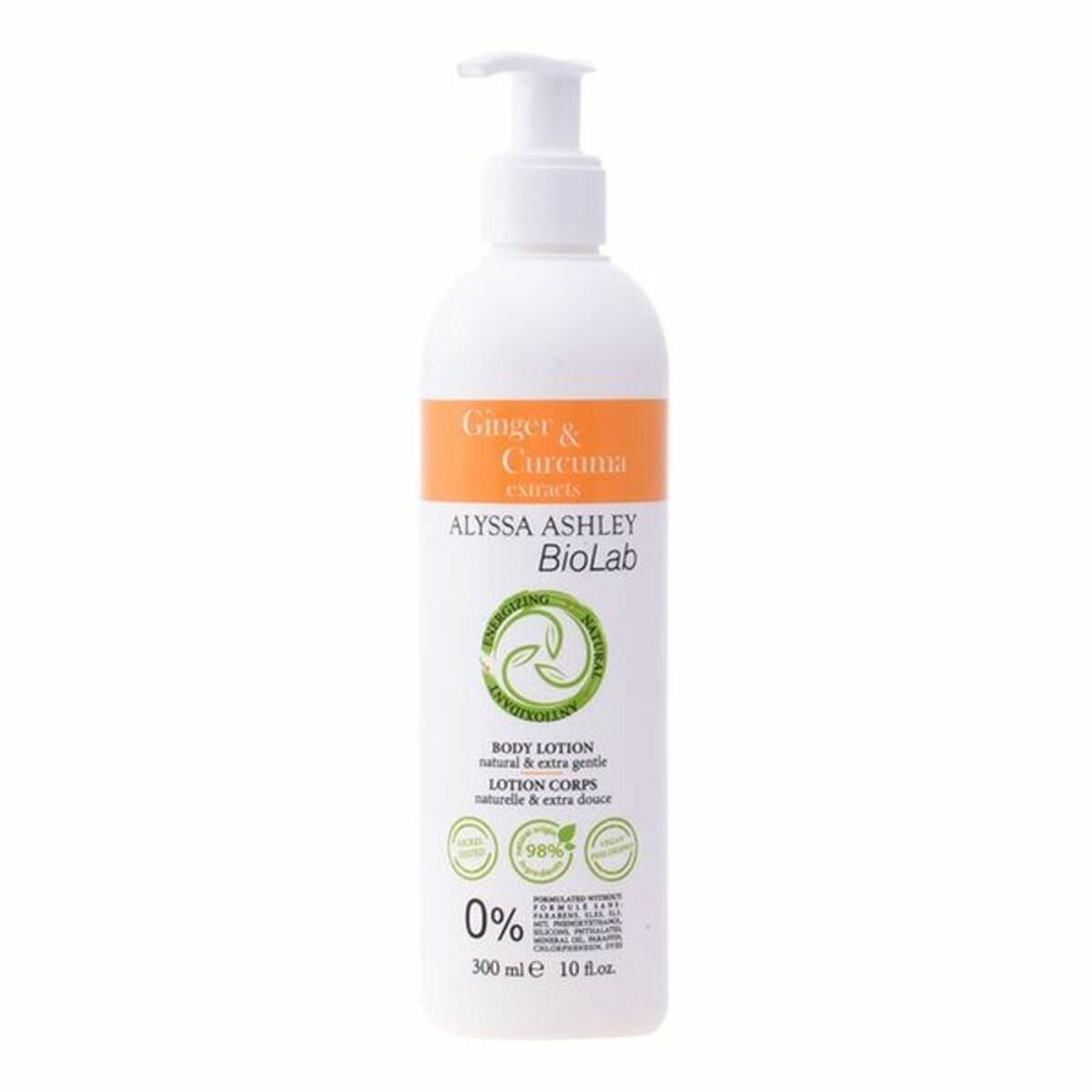 Lozione Corpo Alyssa Ashley Biolab Ginger & Curcuma 300 ml