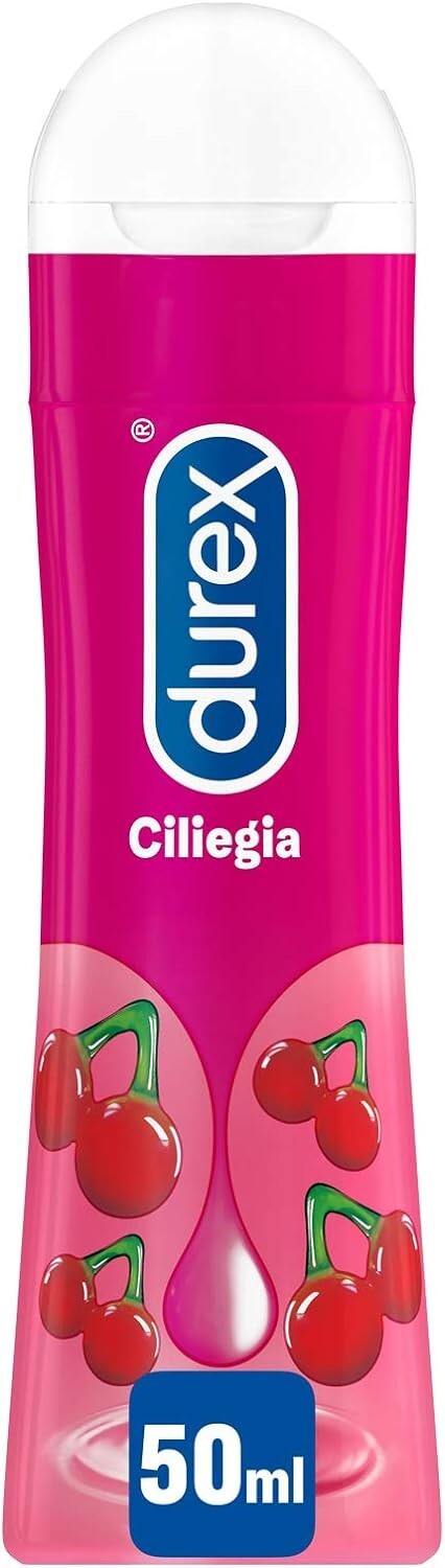 DUREX PLAY CHERRY CILIEGIA GEL LUBRIFICANTE INTIMO ANALE VAGINALE 50ML MASSAGGI