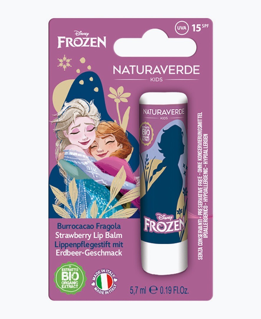 DISNEY FROZEN BURROCACAO BAMBINA ALLA FRAGOLA ELSA & ANNA - 5,7ml