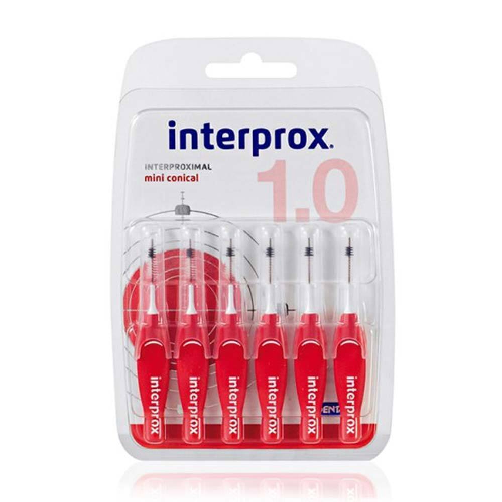 Interprox Mini Conical Scovolino Interprossimale 1,0 mm, 6 Pezzi