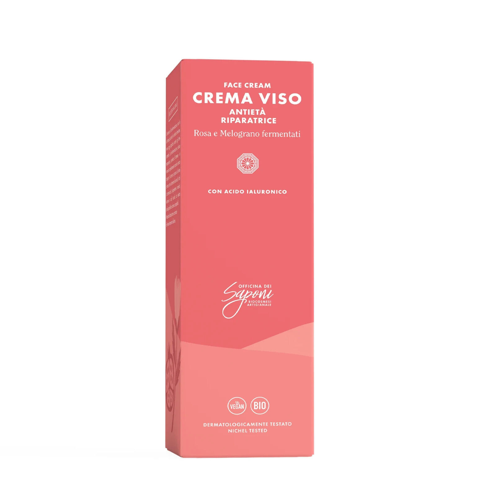 Officina dei Saponi CREMA VISO Antietà Riparatrice Rosa Melograno Bio Vegan 50ml