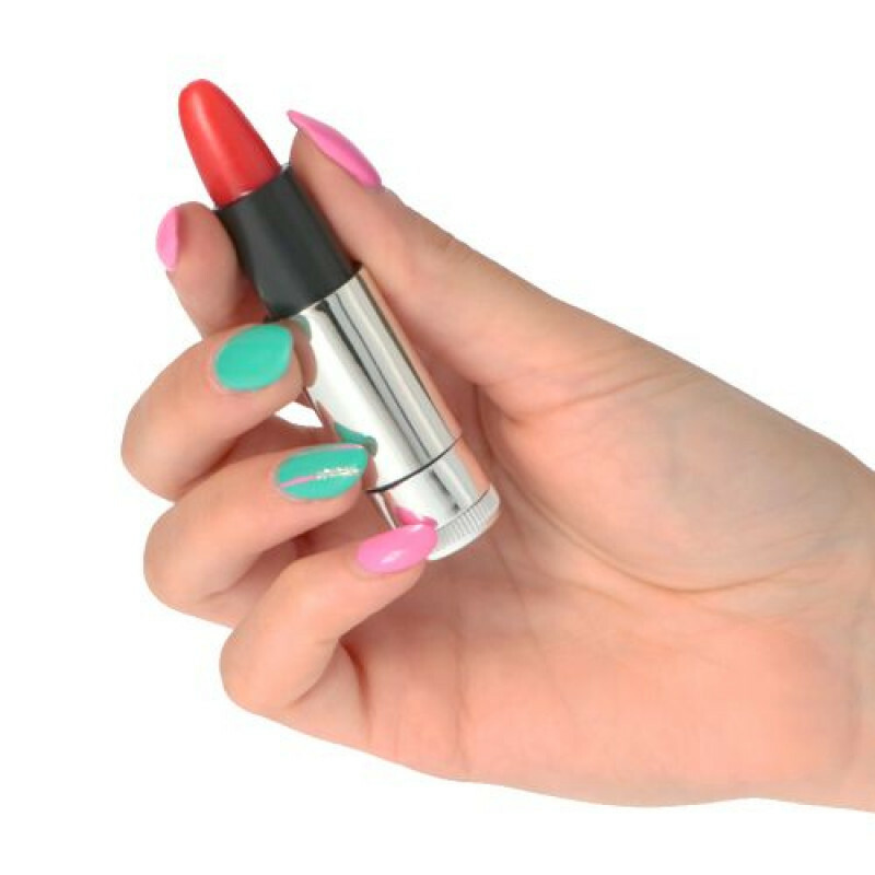 STIMOLATORE VAGINALLE ROSSETTO VIBRATORE CLITORIDE MINI FALLO DILDO VIBRANTE
