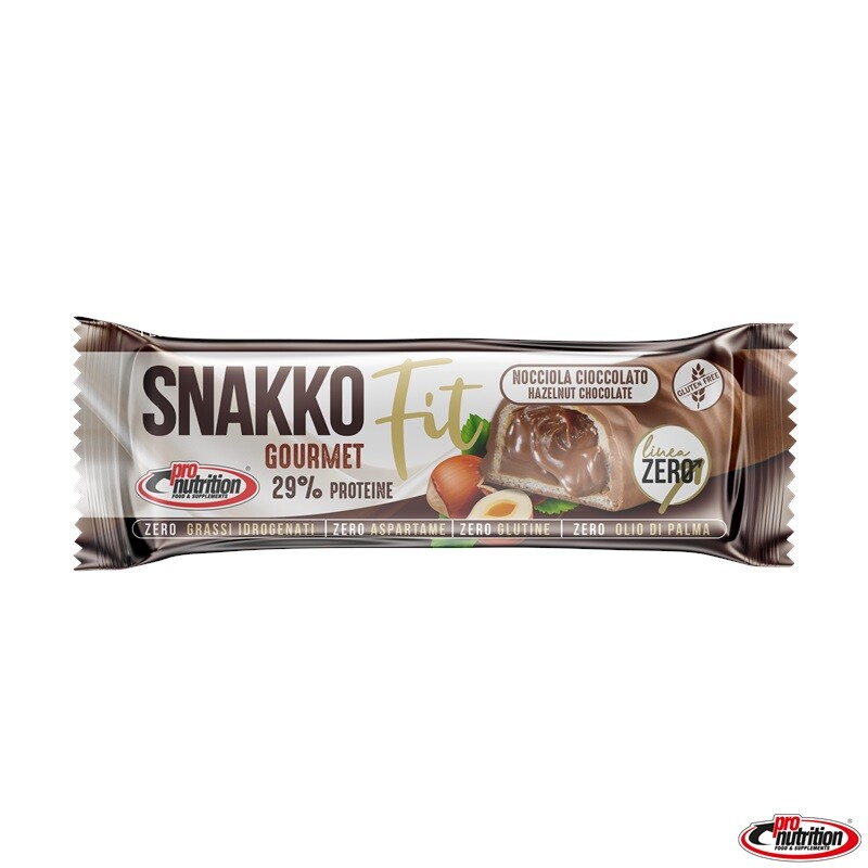 Scad.31/12/2024 - Pro Nutrition Snakko Fit Nocciola Cioccolato 1x30g