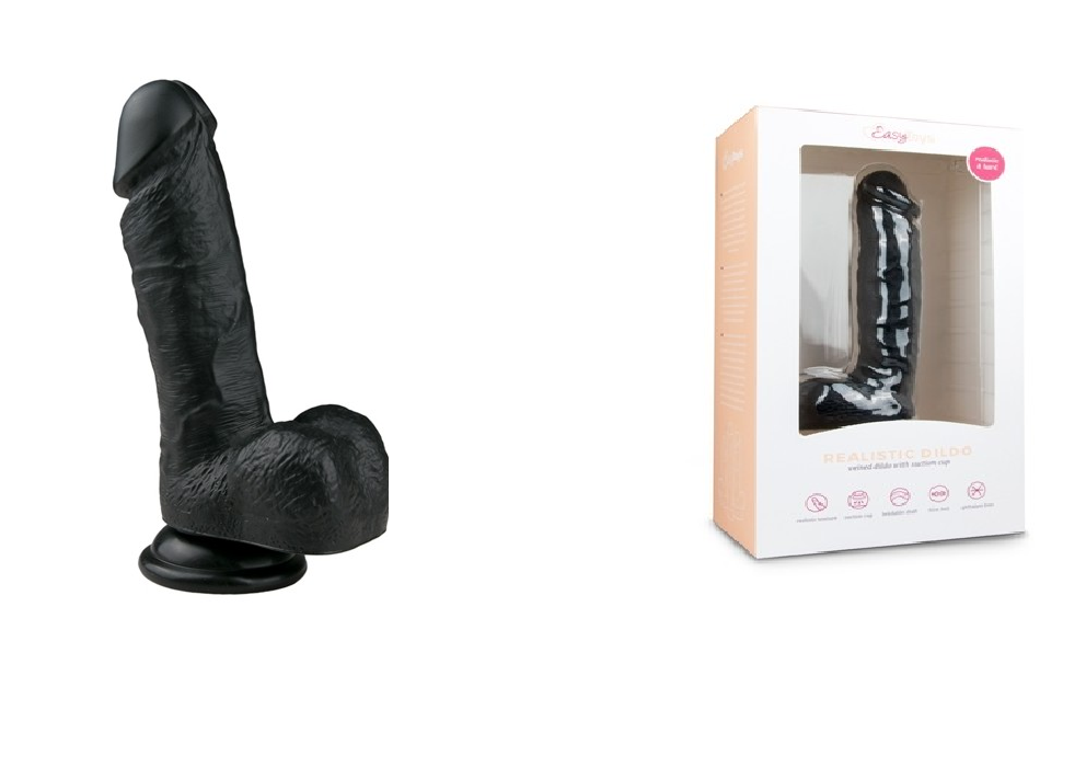 Dildo Fallo Pene Realistico Ventosa Forte Vaginale Anale 22 CM