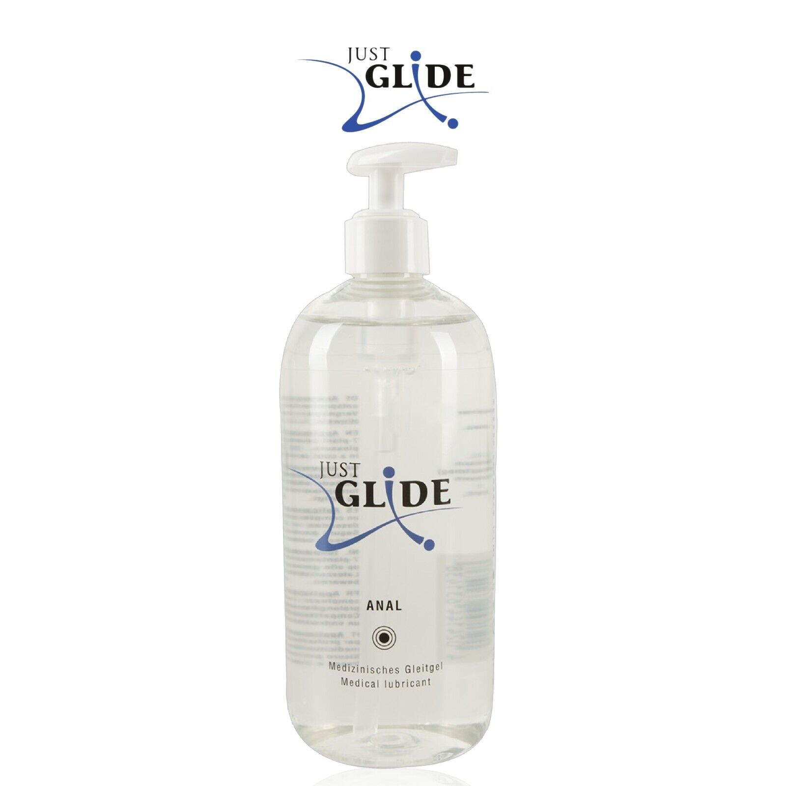 Just Glide Anal Lubricant 500ml Lubrificante Anale Intimo a Base d'Acqua Unisex