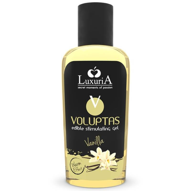 Luxuria Voluptas Edible Massage Gel Warming Effect - Vanilla 100 ML
