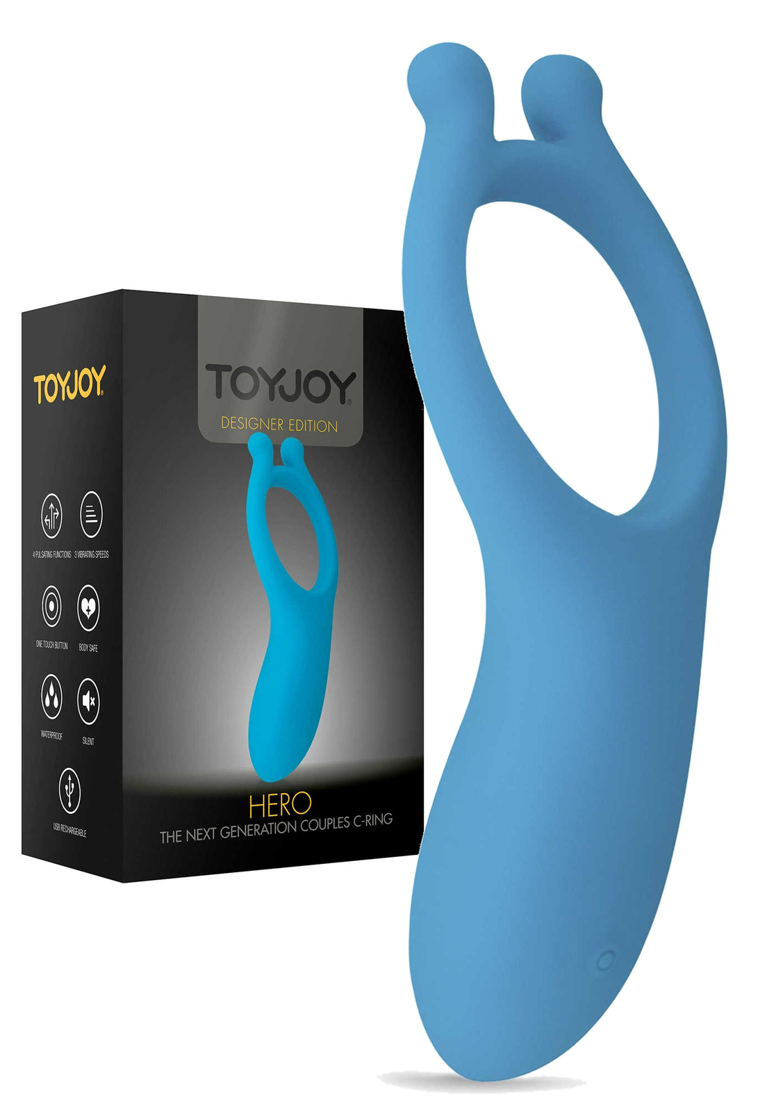 Anello fallico ritardante in silicone stimolatore clitoride cock ring vibrante