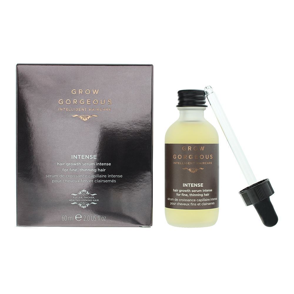 Grow Gorgeous Intense Growth Hair Serum 60ml Fine Thinning Hair For Women
