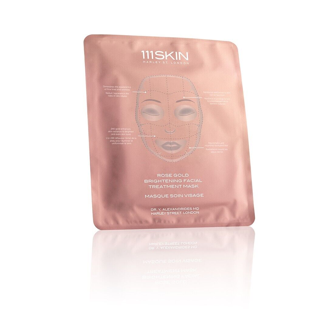 111skin Rose Gold Brightening Facial Treatment Mask 30ml