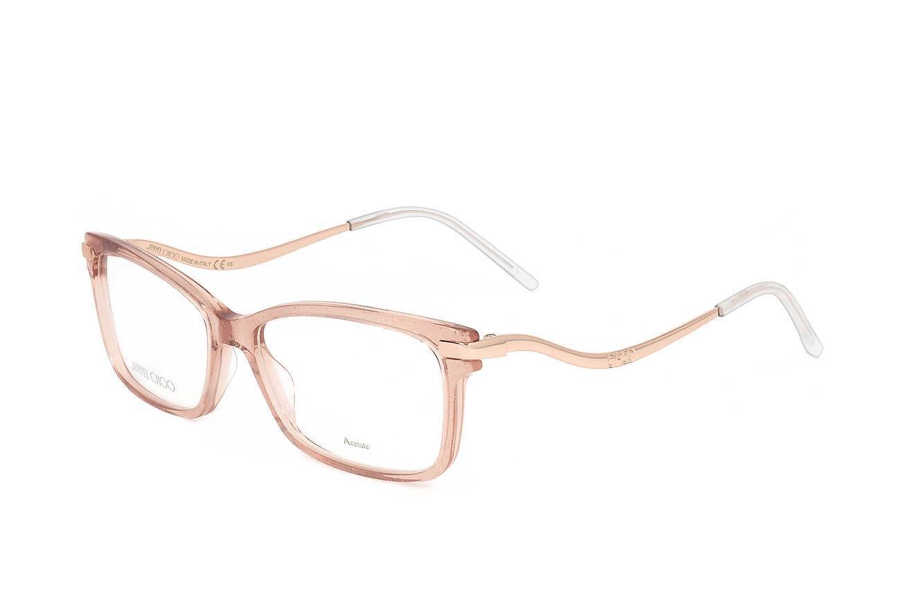 Occhiali da Vista Jimmy Choo JC279 W66 PINK GLITTER 54/16/ Donna