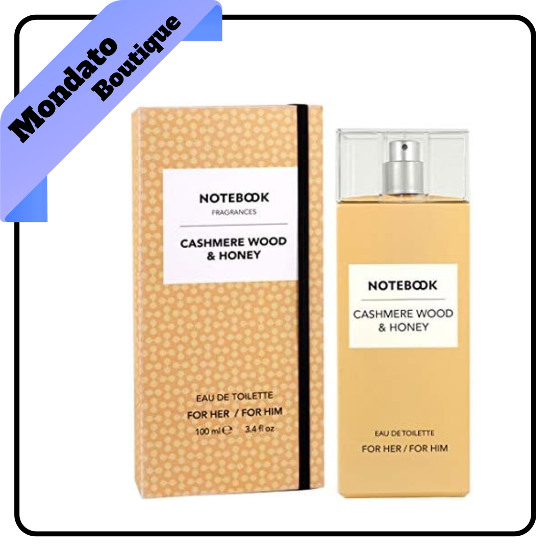 NOTEBOOK UNISEX EDT 100ml CASHMERE WOOD & HONEY