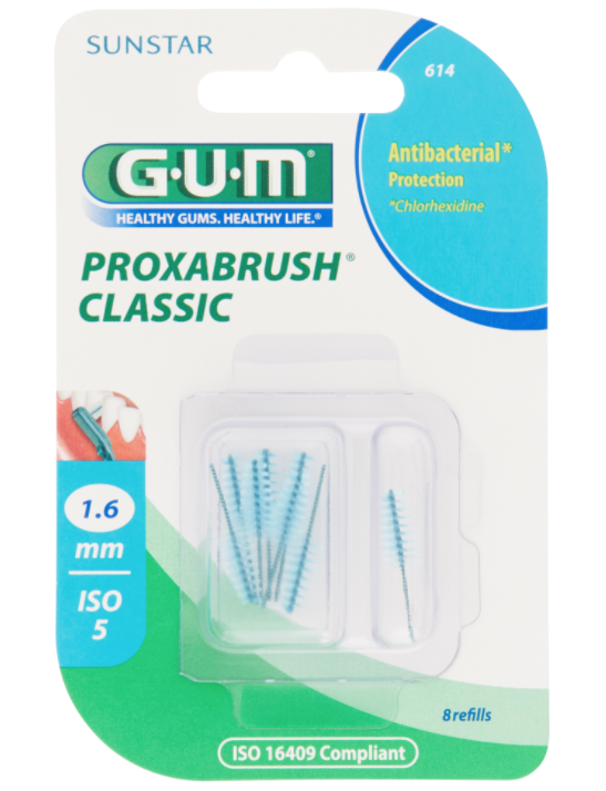 GUM PROXABRUSH CLASSIC RICAMBIO 8PZ