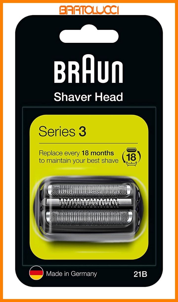 Braun Series 3, Rasoio Elettrico Uomo Testina Di Ricambio, Compatibile Con I Ras