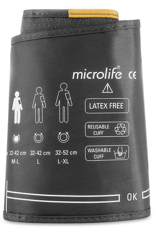 Microlife Bracciale Misuratore Pressione Morbido Taglia M 22-42cm, 1 Pezzo