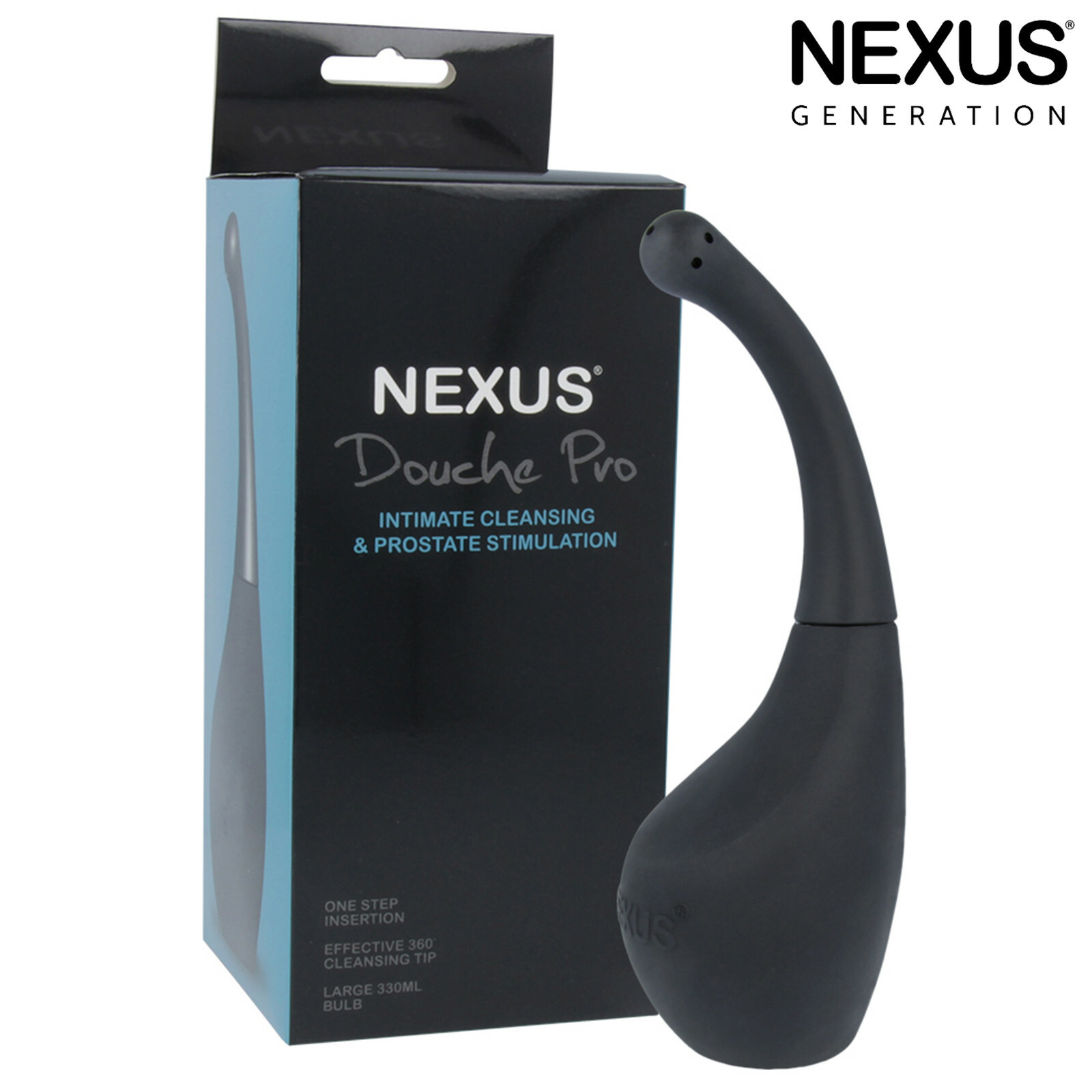 Nexus Douche Pro Deep Anal Intimate Cleasing Prostate Massager Doccetta Anale