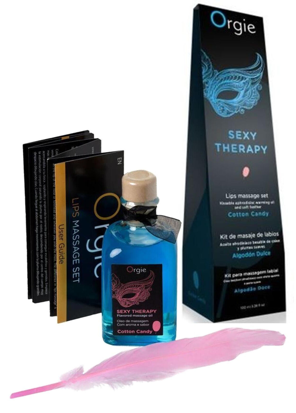 Olio da massaggio commestibile set gel stimolante sessuale lubrificante intimo