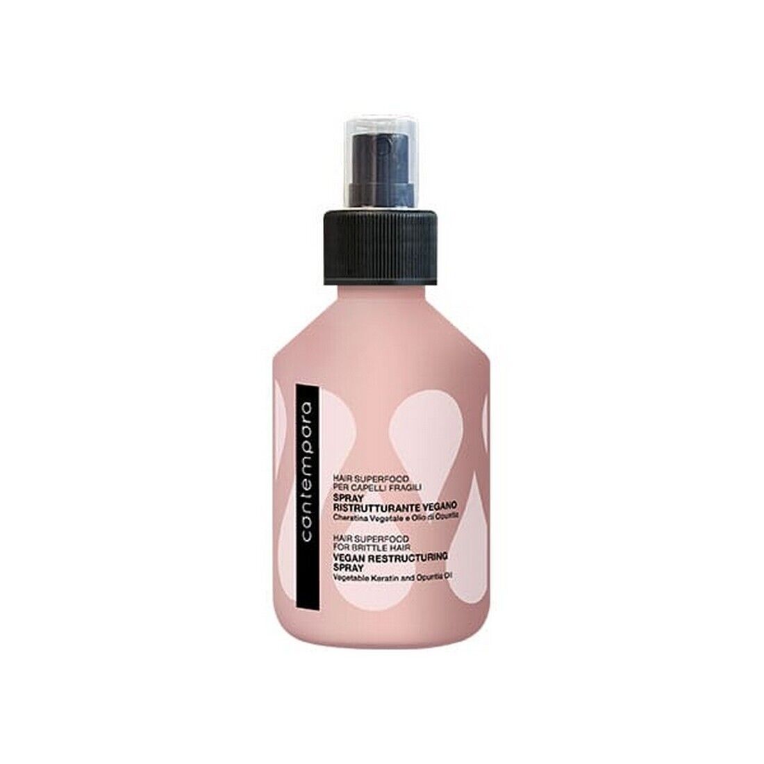 Spray ristrutturante vegano per capelli fragili 200 ml Contempora Barex 00414