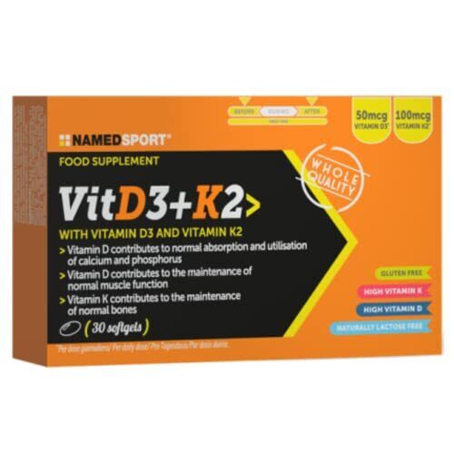 VITAMIN D3+K2 30SoftGels