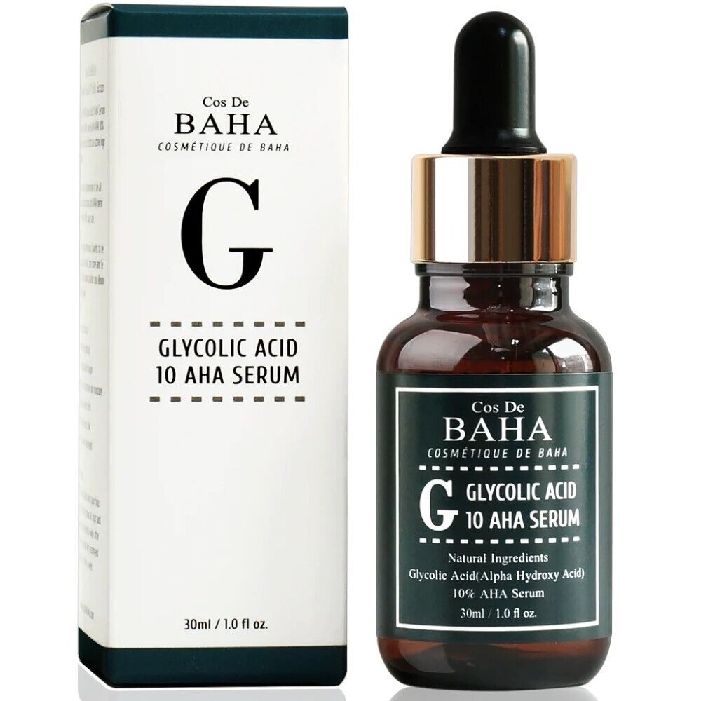 Cos De BAHA G Siero con acido glicolico 10%, 30 ml