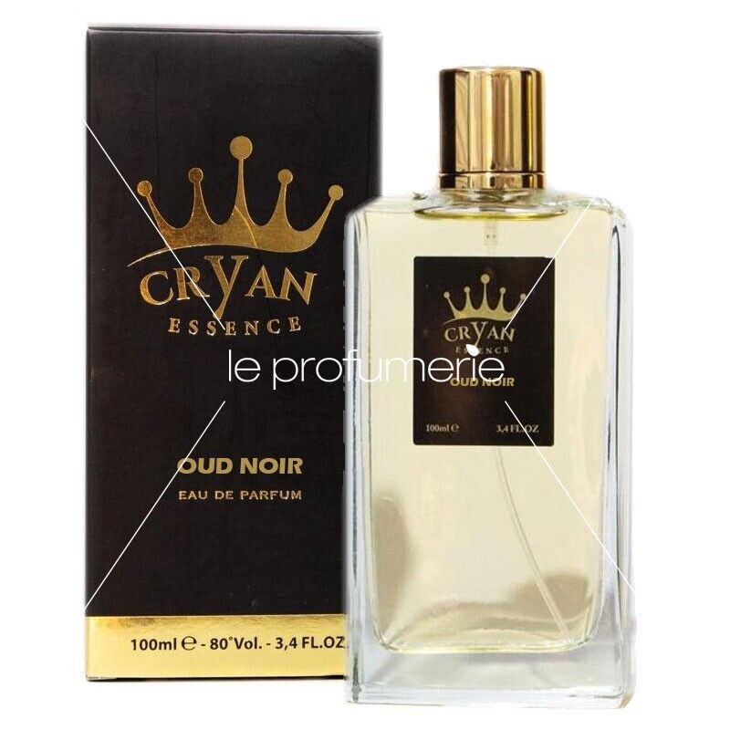 Oud Noir Cryan Essence profumo unisex eau de parfum uomo/donna spray 100ml