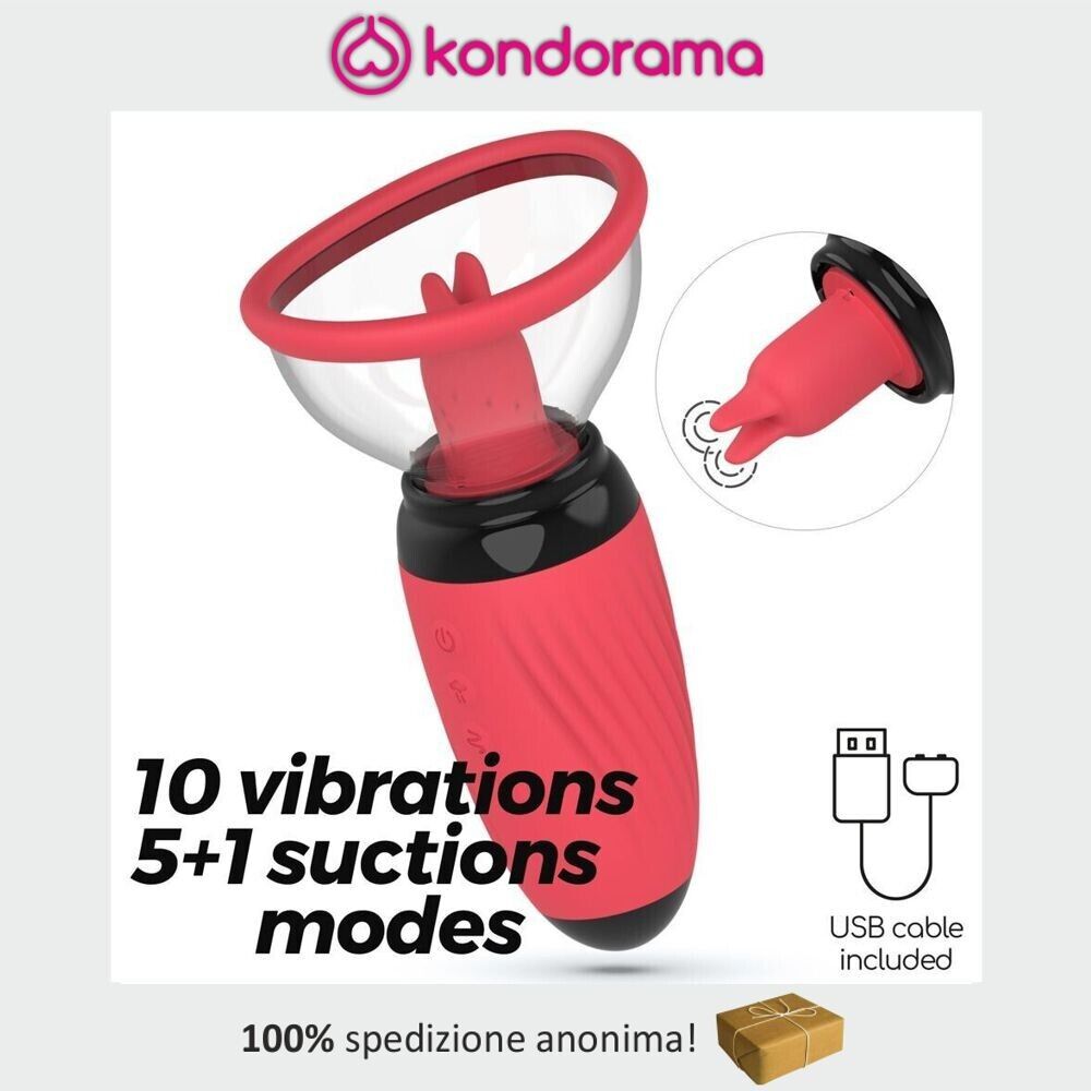 Vibratore stimolatore intimo femminile pompa per vagina clitoride capezzoli USB